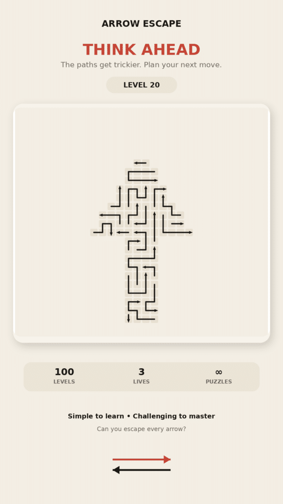 arrow puzzle game app